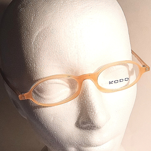NEW 1990s KODO Oval Deadstock Eyeglasses Frames Made in France - Picture 1 of 11